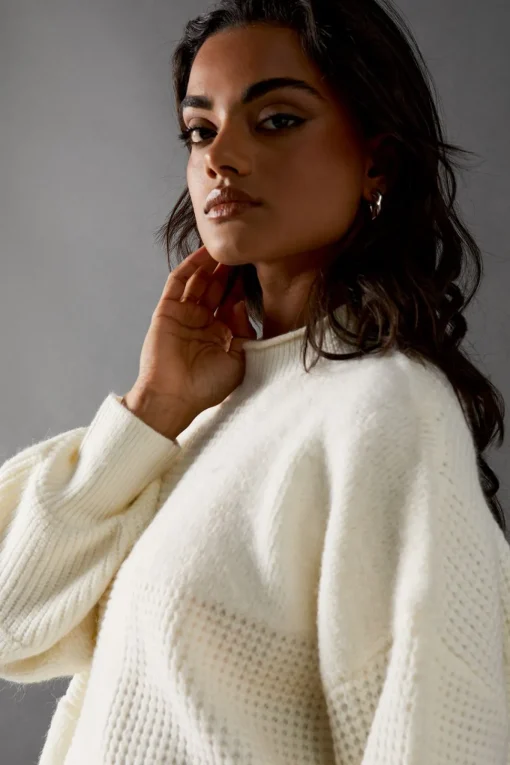 Patchwork Stitch Jumper