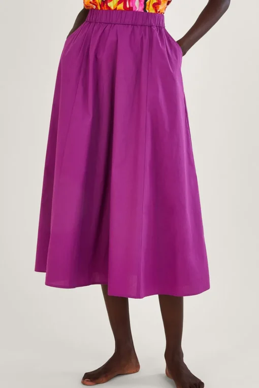 Patsey Flared Midi Skirt