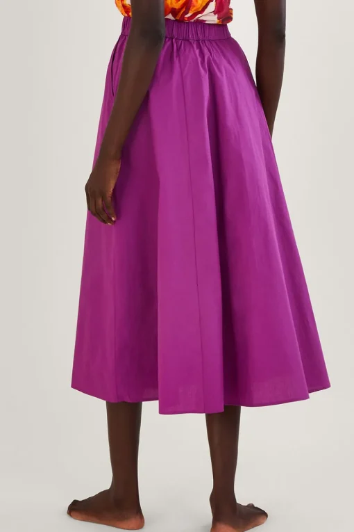 Patsey Flared Midi Skirt