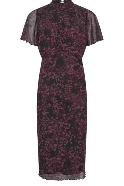 Petite Abstract Animal Print Dress
