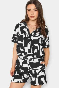 Petite Abstract Shorts