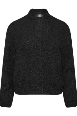 Petite Boucle Bomber Jacket