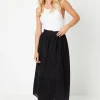 Petite Broderie Scallop Maxi Skirt