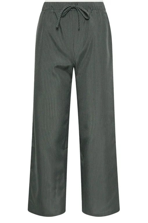 Petite Contrast Waist Trousers