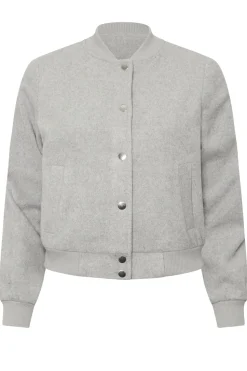 Petite Cropped Bomber