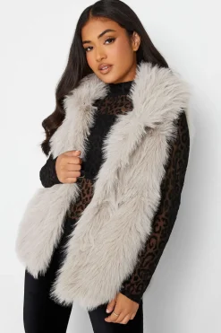 Petite Faux Fur Gilet