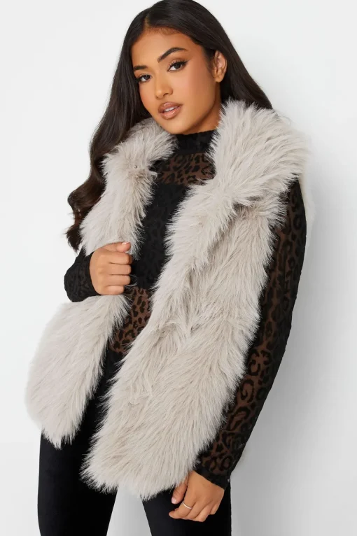 Petite Faux Fur Gilet
