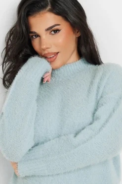 Petite Fluffy Knitted Jumper