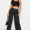 Petite Fold Over Waist Cargo Trousers
