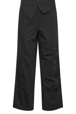 Petite Fold Over Waist Cargo Trousers
