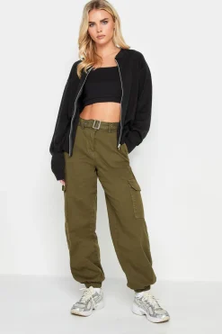 Petite Knitted Bomber Jacket