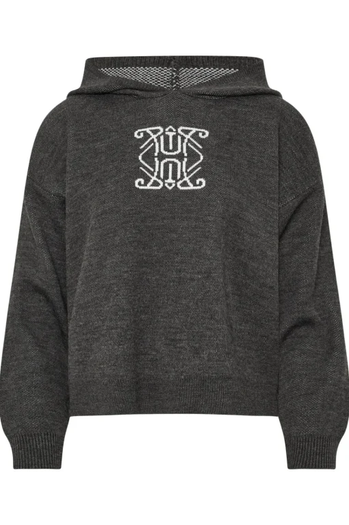 Petite Knitted Hoodie