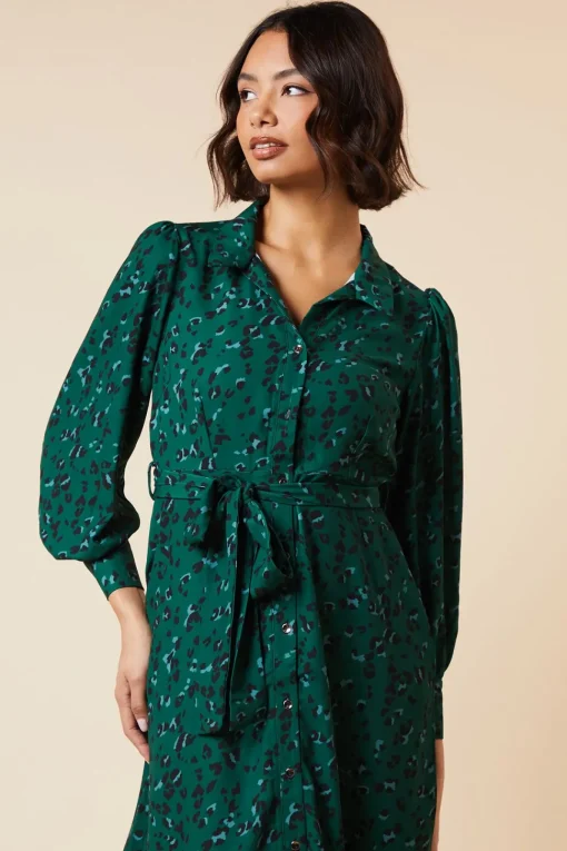 Petite Midi Shirt Dress