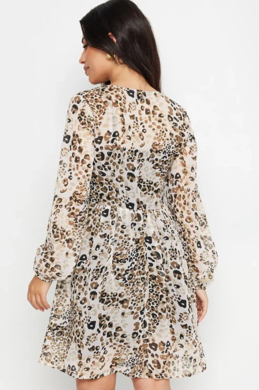 Petite Mini Smock Dress