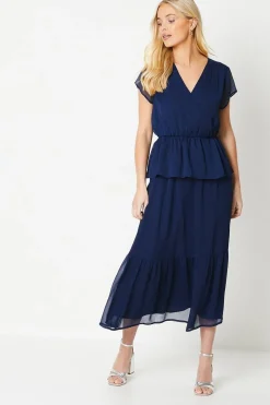 Petite Mock Wrap Top
