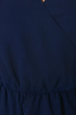 Petite Mock Wrap Top