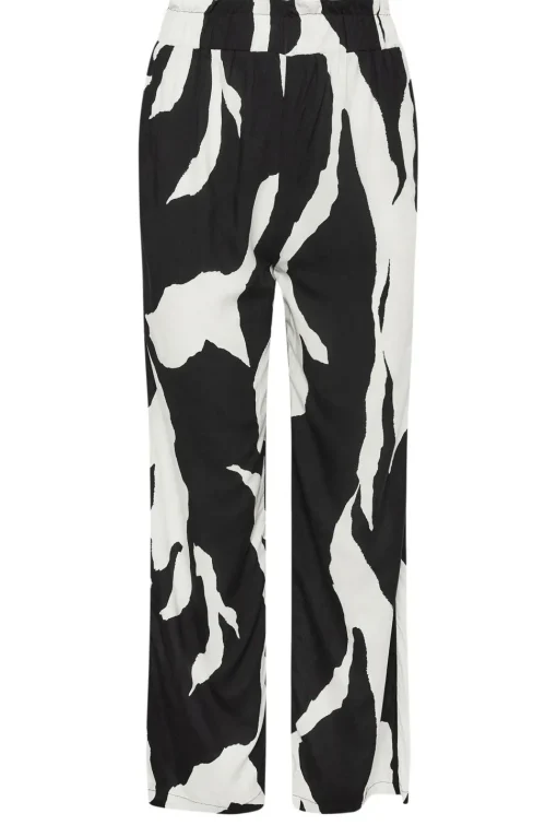 Petite Mono Print Trousers