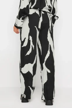 Petite Mono Print Trousers