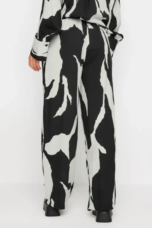 Petite Mono Print Trousers