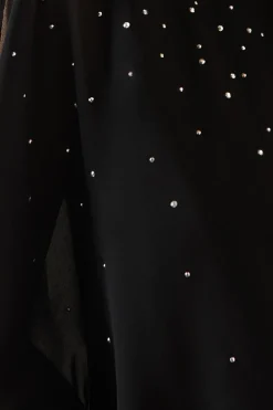 Petite Occasion Hotfix Overlay Jumpsuit