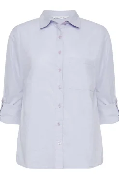 Petite Oversized Cotton Shirt
