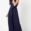 Petite Pleated Wide Leg Sleeveless Jumpsuit