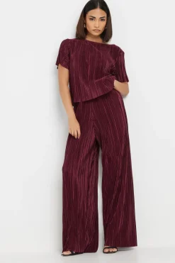 Petite Plisse Trousers