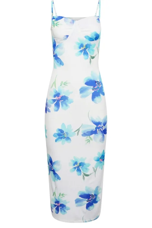 Petite Printed Maxi Slip Dress