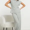 Petite Ribbed Trousers