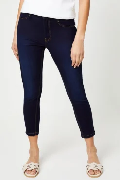 Petite Skinny Ankle Grazer Jeans
