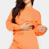 Petite Slogan Jogger Shorts