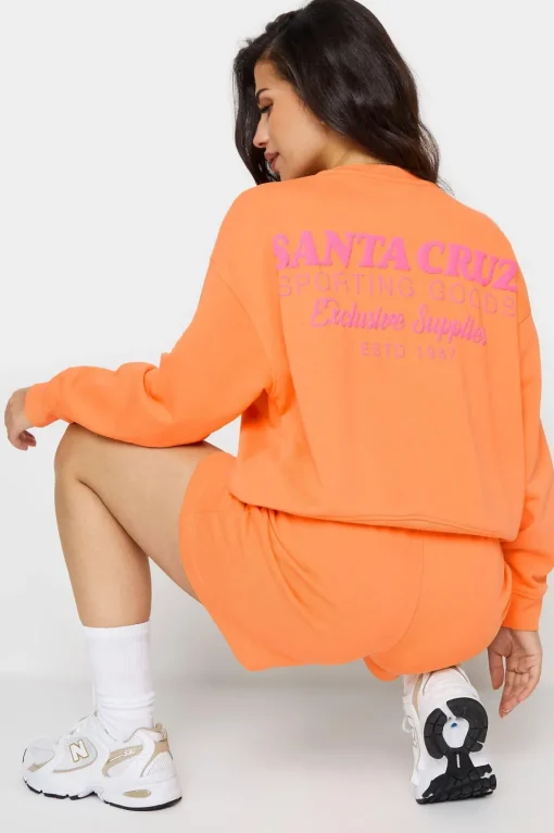 Petite Slogan Sweatshirt