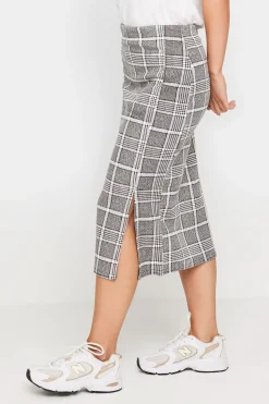 Petite Stretch Midi Skirt