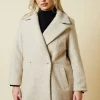 Petite Teddy Boyfriend Coat