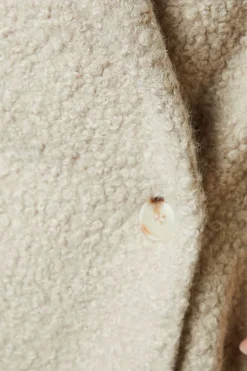 Petite Teddy Boyfriend Coat