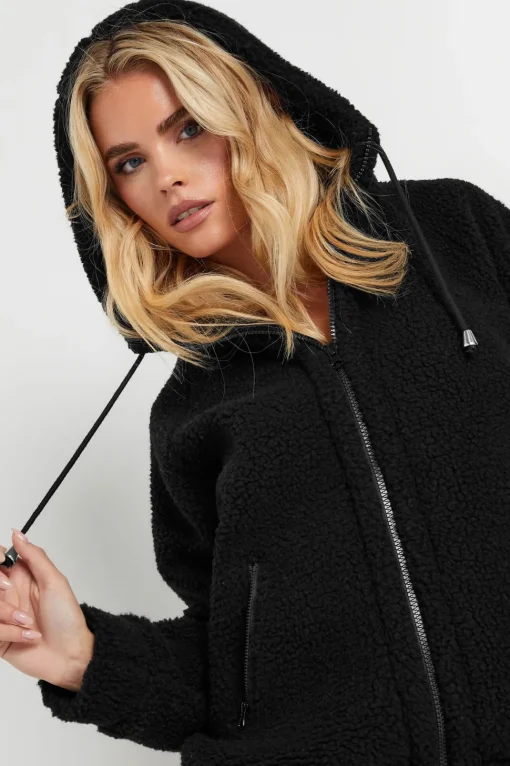Petite Teddy Fleece Jacket