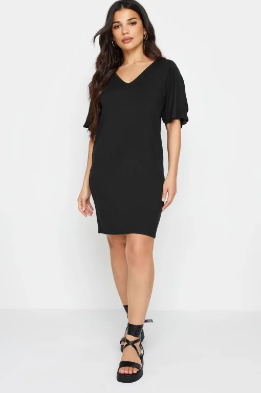 Petite Tie Back T-Shirt Dress