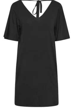Petite Tie Back T-Shirt Dress