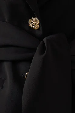 Petite Tie Front Blazer