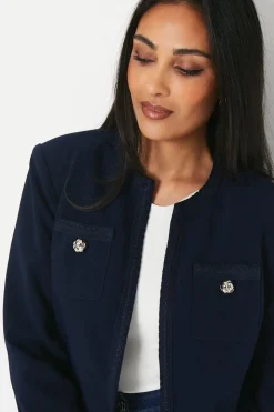 Petite Trim Detail Jacket