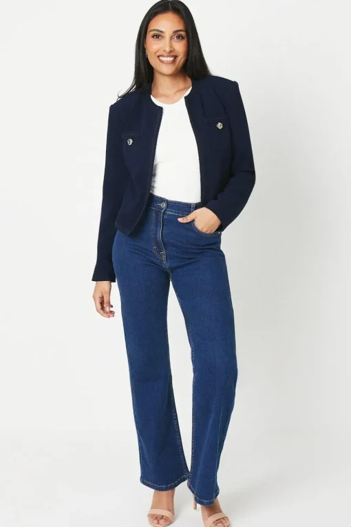 Petite Trim Detail Jacket