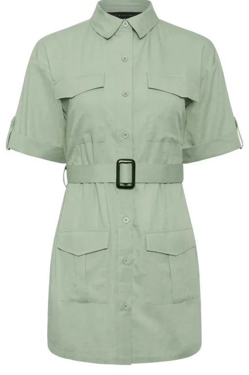 Petite Utility Mini Dress