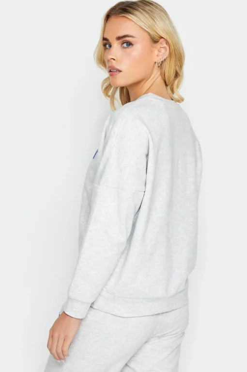 Petite 'Pixie Sport' Slogan Sweatshirt