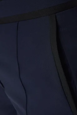Pipe Detail Wide Leg Trouser