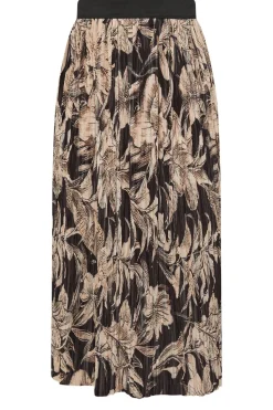 Pleated Maxi Skirt