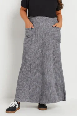 Pleated Pocket Skirt