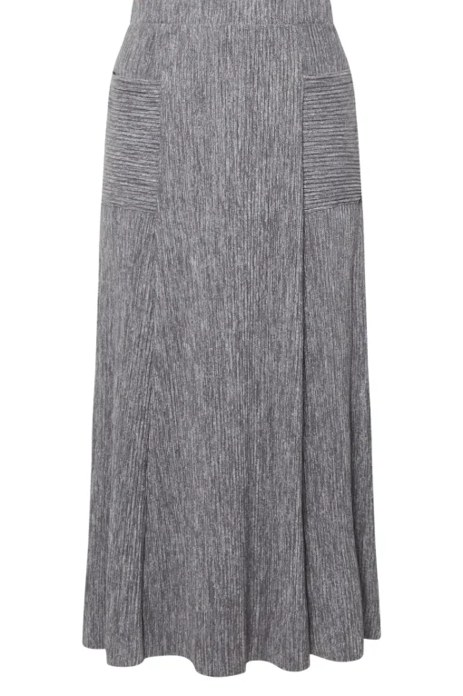 Pleated Pocket Skirt