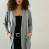 Pocket Detail Longline Cardigan