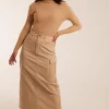 Pocket Midi Skirt