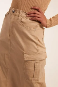 Pocket Midi Skirt